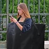 Ostlttyn Large Garden Chair Storage Bag 105x73x28cm Heavy Duty Black view 7