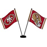 WinCraft San Francisco 49ers Desk and Table Top Flags