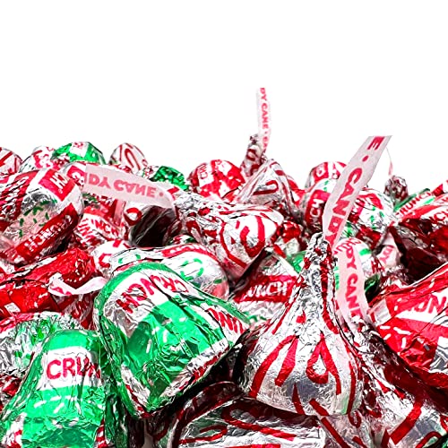 Christmas Chocolate Candy Assortment HERSHEY'S KISSES Candy Cane