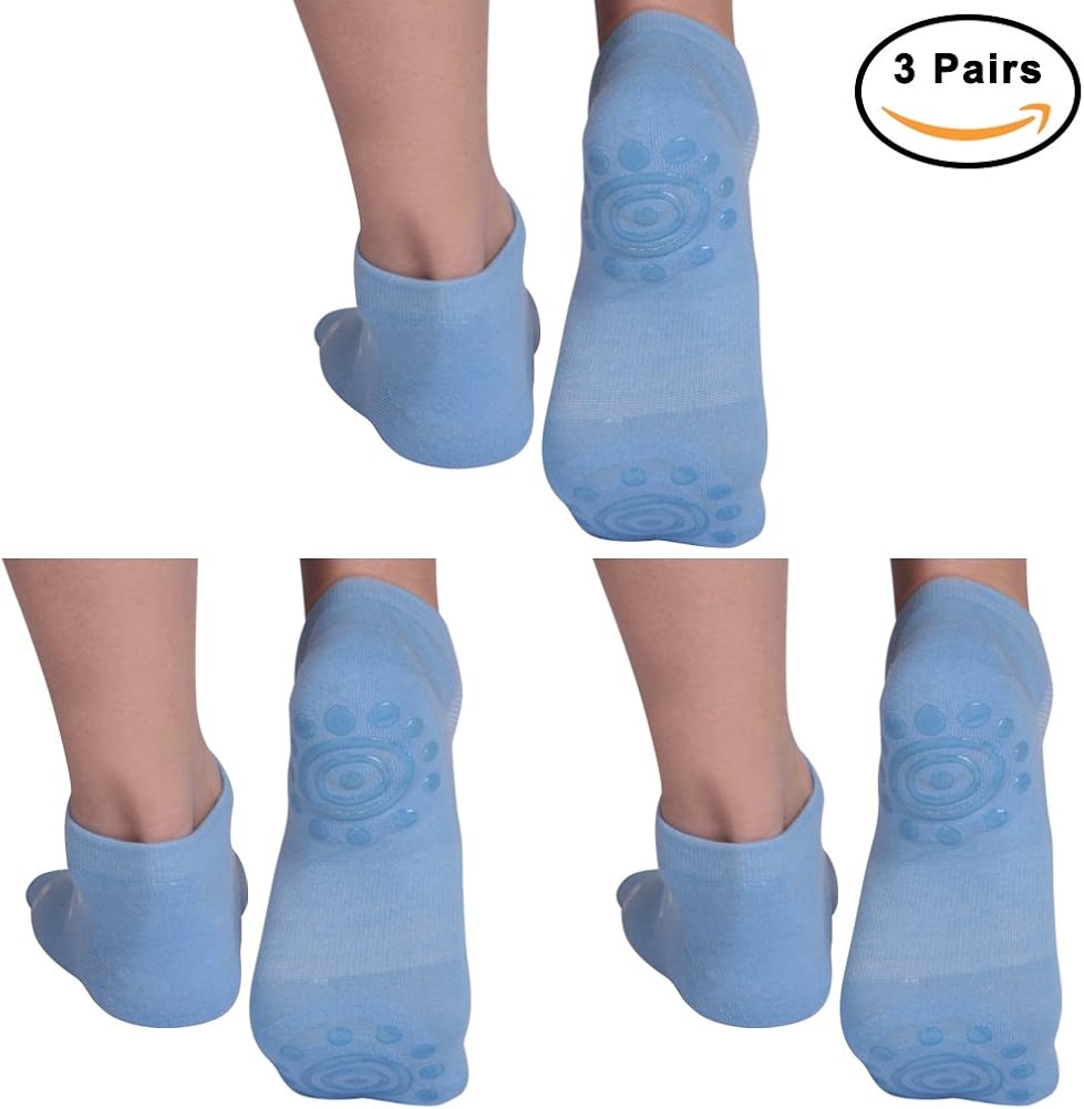 3street Women's Ladies Non Slip Skid Yoga Pilates Barre