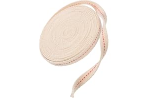 WATIIFUFU Cotton Oil Lamp Wicks 2cm Wide 2m Length for Outdoor Kerosene Lanterns and Indoor Oil Lamps