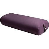 Hugger Mugger Standard Yoga Bolster - Firm, Supportive, Handmade, Durable