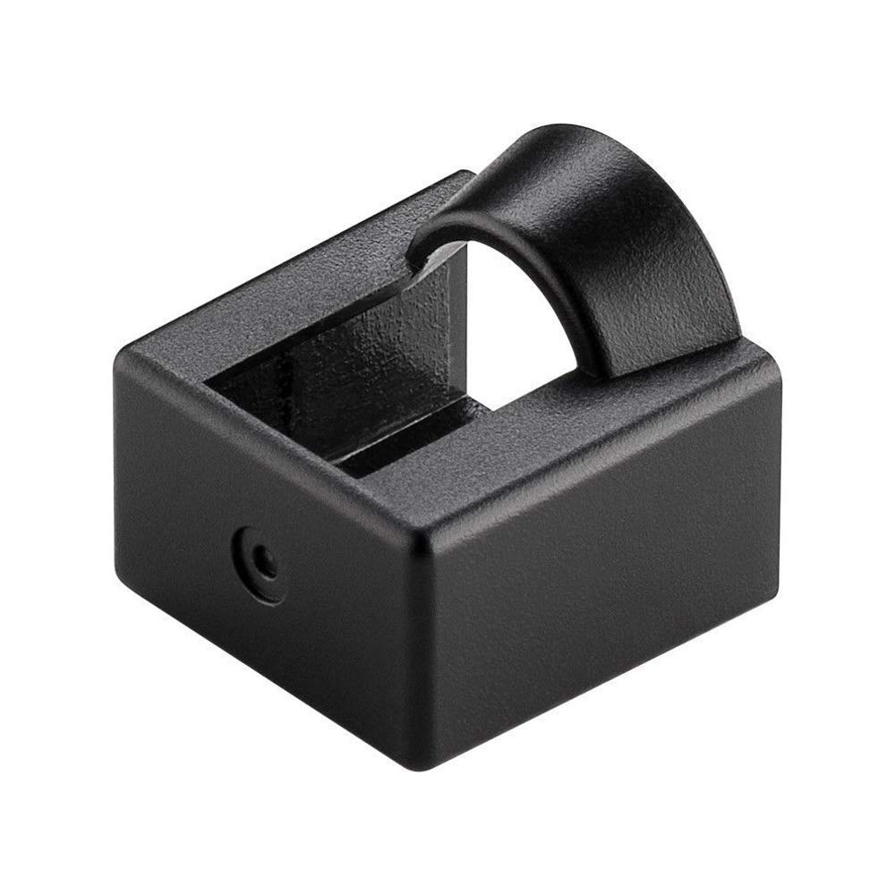 Goobay 72473 Dust Cover for RJ45 Plug, Black, Pack of 10