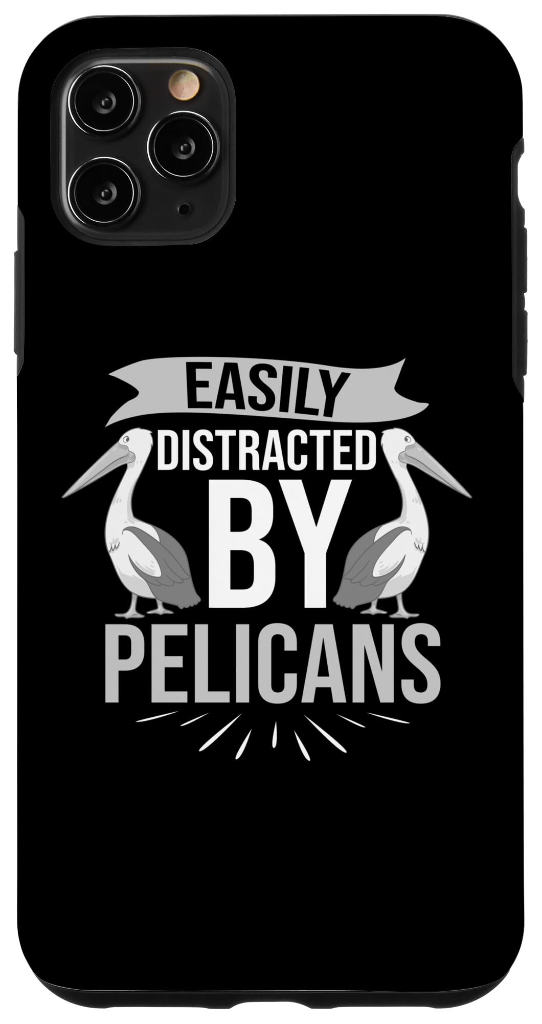 iPhone 11 Pro Max Pelican Birds Funny Animals Cute Seabird Case — image 1