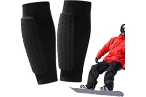 Ski Guards Shin Pads,Leg Protection Gear | Snowboard Shin Protective Pad - for Park Riders Beginners Professionals Ski Enthus