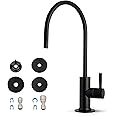 iSpring GA3-ORB Drinking Water Faucet for Kitchen Sink with 3/8" Connector, Heavy Duty Lead-Free Reverse Osmosis Faucet for RO System, Non-Air Gap 100% Stainless Steel RO Faucet, Oil Rubbed Finish