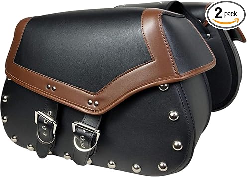 extra large leather saddlebags