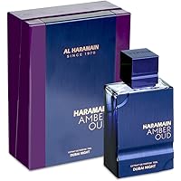 香水(男性用) HARAMAIN AMBER OUD BLUE EDITION 60 ml Al Haramain Amber Oud Blue Edition Eau De Parfum 2.0FL.OZ