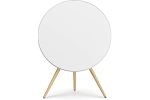 Bang & Olufsen Beoplay A9 4th Gen Wireless Multiroom Speaker, White with Oak Legs