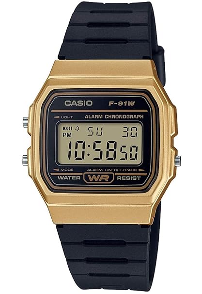Casio Unisex Erwachsene-Armbanduhr F-91WM