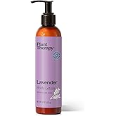 Plant Therapy Lavender Body Lotion with Aloe and Shea, Hydrate and Nourish Skin with Botanical Ingredients, 8 oz
