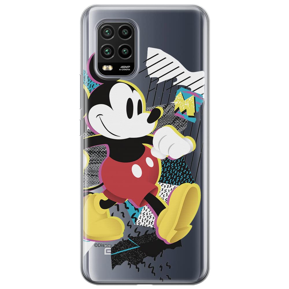 ERT GROUP mobile phone case for Xiaomi MI 10 LITE original and officially Licensed Disney pattern Mickey 032 optimally adapted to the shape of the mobile phone, partially transparent — image 1