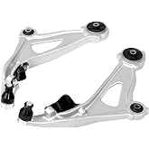 TRIBLE SIX 2pc Front Lower Control Arms w/Ball Joints K623063 K623064 | Replacement for Nissan Pathfinder 2013-2019 INFINITI QX60 2014-2019 JX35 2013, Driver and Passenger Side
