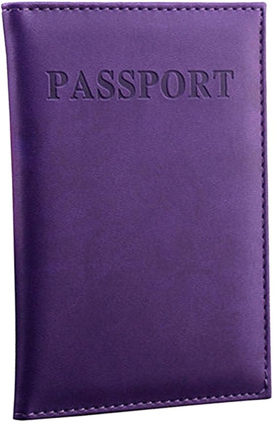 Download Carrying Cases Unisex Fashion New Passport Case ID Card Cover Solid Color Travel Holder ...