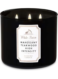 Amazon Com Bath Body Works White Barn 3 Wick Candle Mahogany