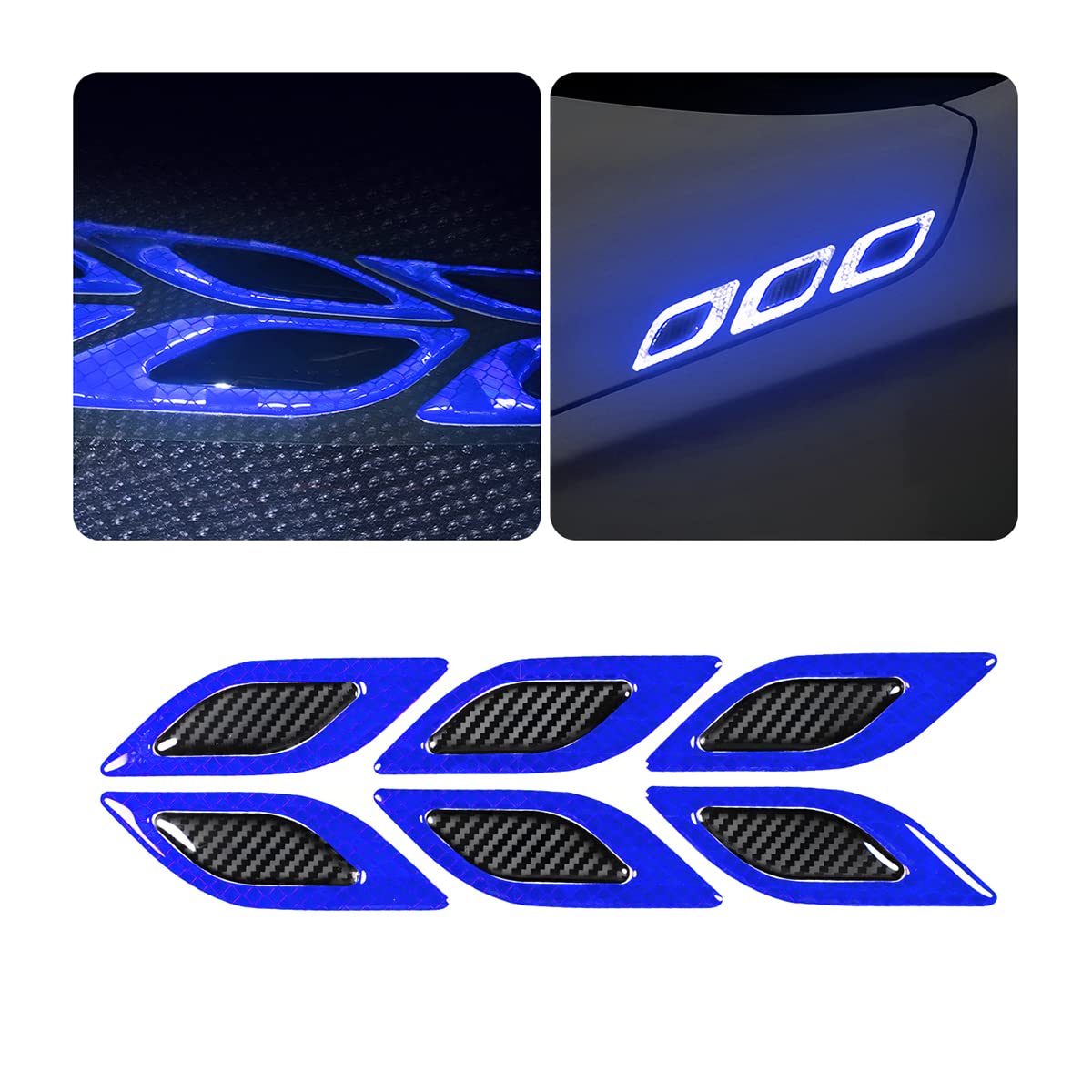 3D Strong Reflective Stripe Sticker for Car Fender