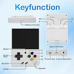 Miyoo Mini Plus Retro Game Console,3.5 Inch IPS