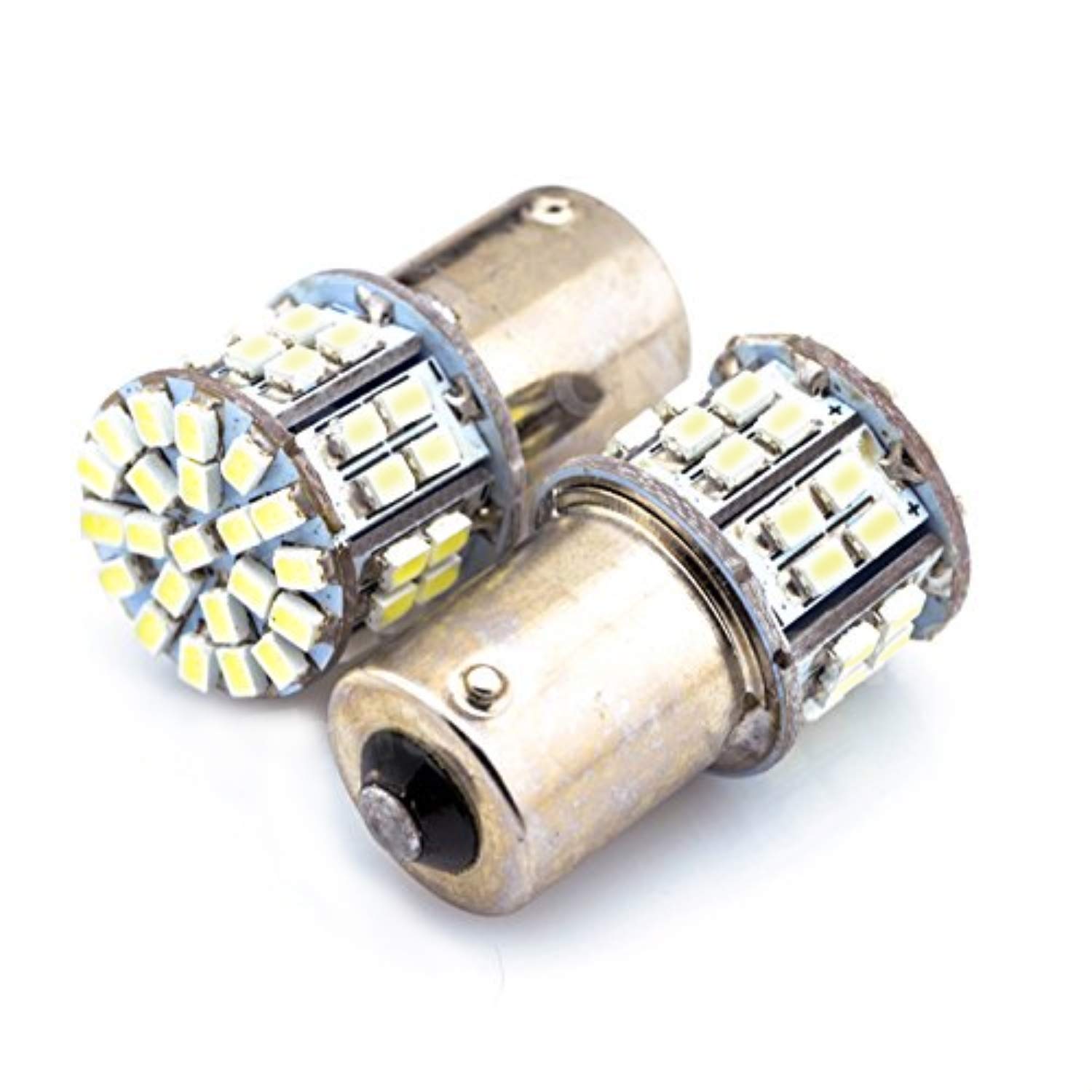 ARH Auto Accessories P21W Cold White 50 SMD COB Reverse Light Bulbs