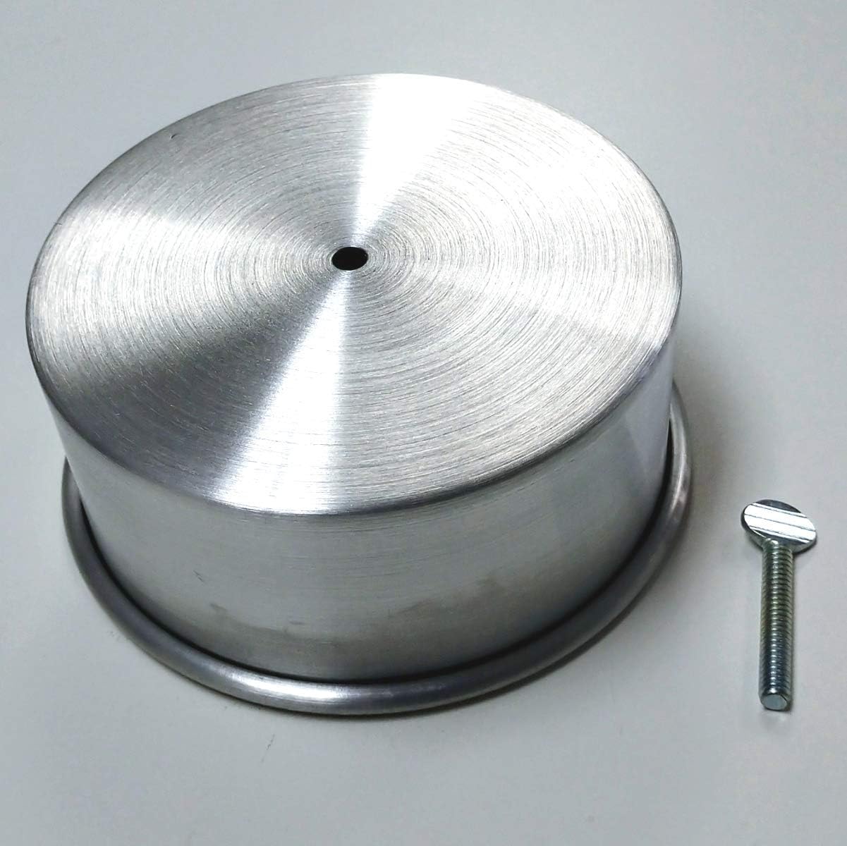 Pirate Mfg Hot Rod Aluminum 4BBL Carburetor Dust Cover Fits 4-Barrel w/ 5-1/8 Inch Neck