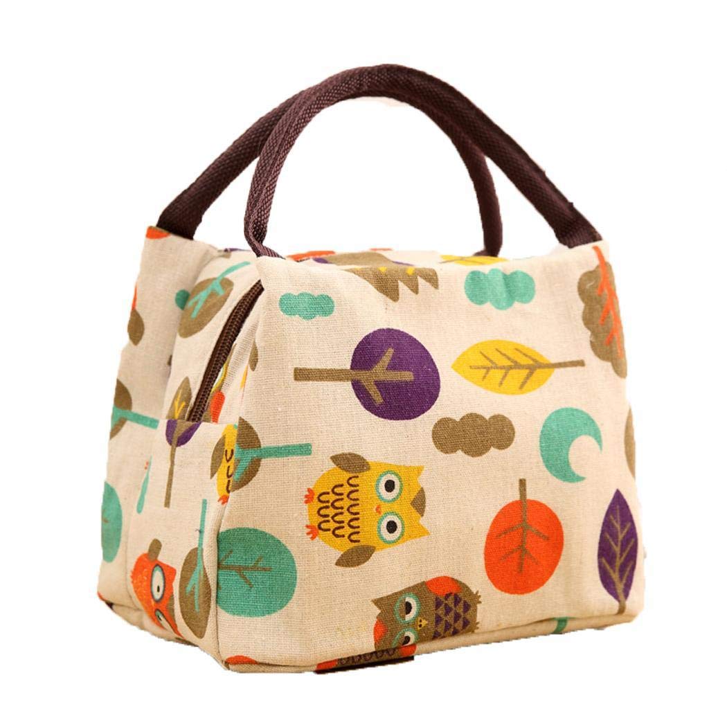 bommon Insulated Thermal Cooler Lunch Bag Pouch Outdoor Picnic Storage Box Hiking Backpacks