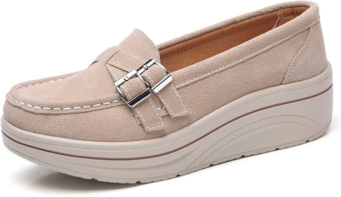 womens wide loafers