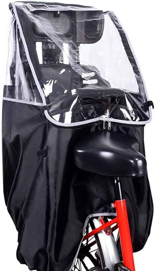 LyhomeO Child Bike Seat Accessory Rain Cover Bicycle Rain Cover Bicycle