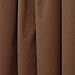 Eclipse Canova Blackout Thermaback Window Valance Curtains for Kitchen or Bathroom, 42