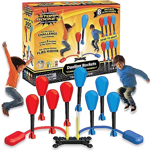 Stomp Rocket Original Dueling Rocket Launcher for
