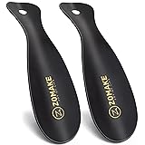 ZOMAKE Metal Shoe Horn,2 Pack Stainless Steel