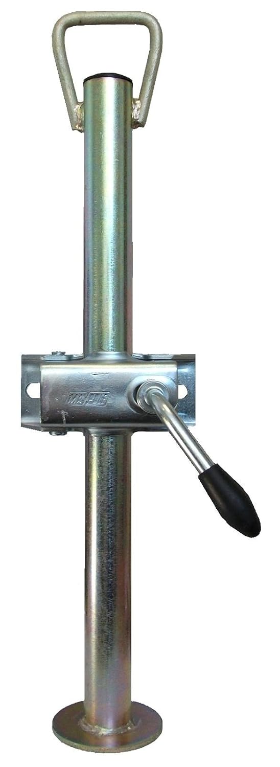 leisure MART Trailer prop stand corner steady with handle 34mm diameter x 450mm length with