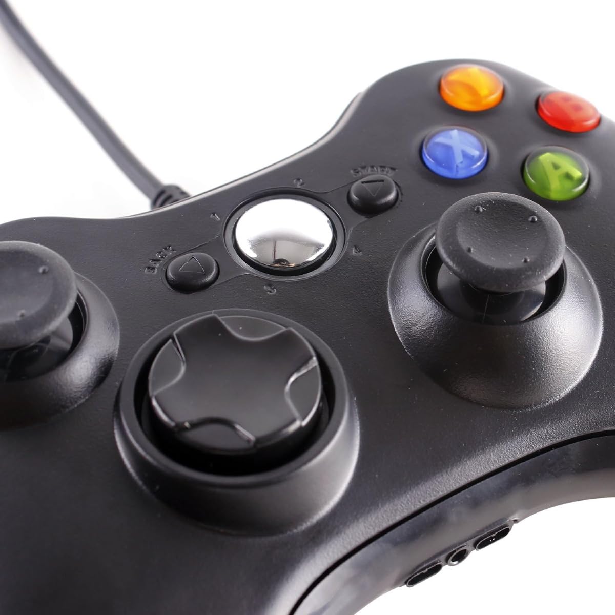 ILLOMART Wired Controller for Xbox 360 Controller for PC Windows Linux Desktop Gamepad for Laptop Gamepad for Xbox 360 Joystick for Windows 7/8/10 PC Joystick for x360 Dual Vibration