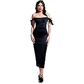 Dress the Population Womens Verona Bodycon Midi Dress