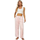 HEARTNICE Women's Warm Plush Pajama Soft Fluffy Sleep Pants Comfy Fuzzy Lounge Fleece Bottoms Sleepwear