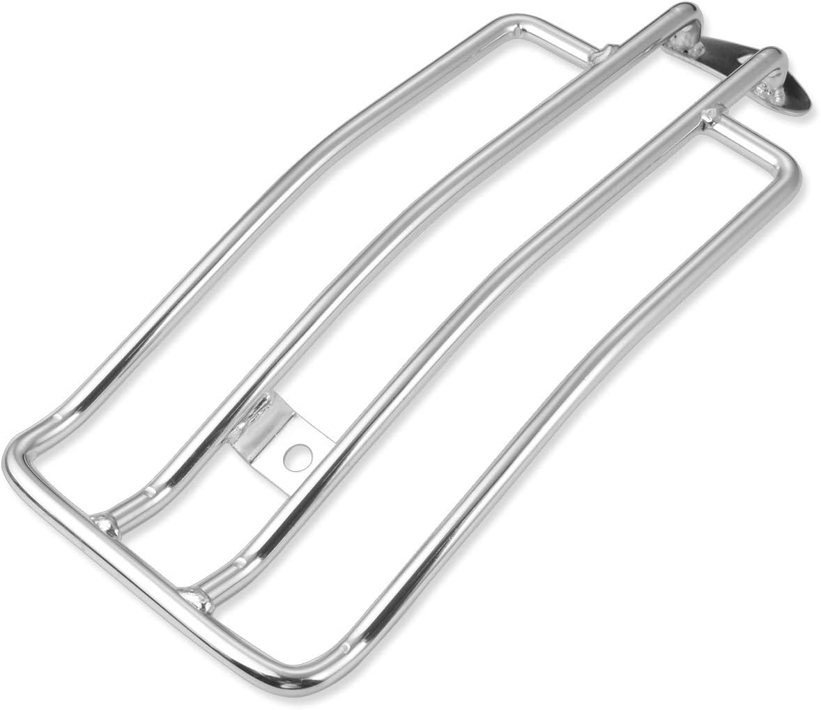 NATGIC Motorcycle Luggage Rack 280mm (11") Silver Stainless Steel Motorcycle Rear Shelf Motorcycle Rear Solo Seat for H-arley Davidson XL Sportster 1985-2003 - Image 5