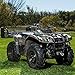Black Widow-4315 Black Rear Mesh Drop-Down ATV Rack Basket