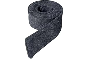 Fendawn Strive Double-Sided Coat Belt Decorative Wide Clothes Belt Bow Tie Belt Gray