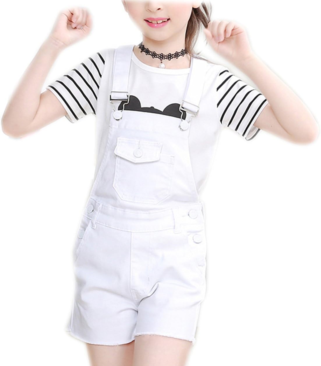 comfy short overalls