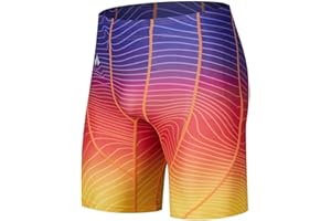 Eteoepo Men's Swim Jammers, Athletic Training Endurance Swimming Swimsuit Jammer Racing Competition Swimwear