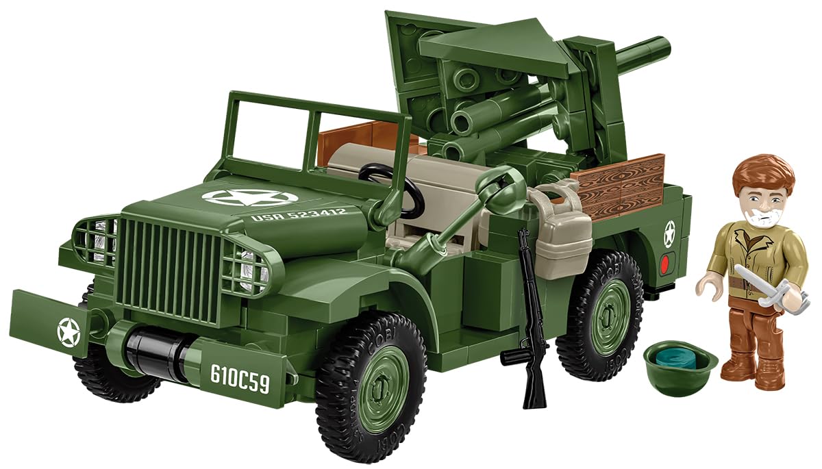 COBI 37 mm GMC M6 FARGO, Olive Green