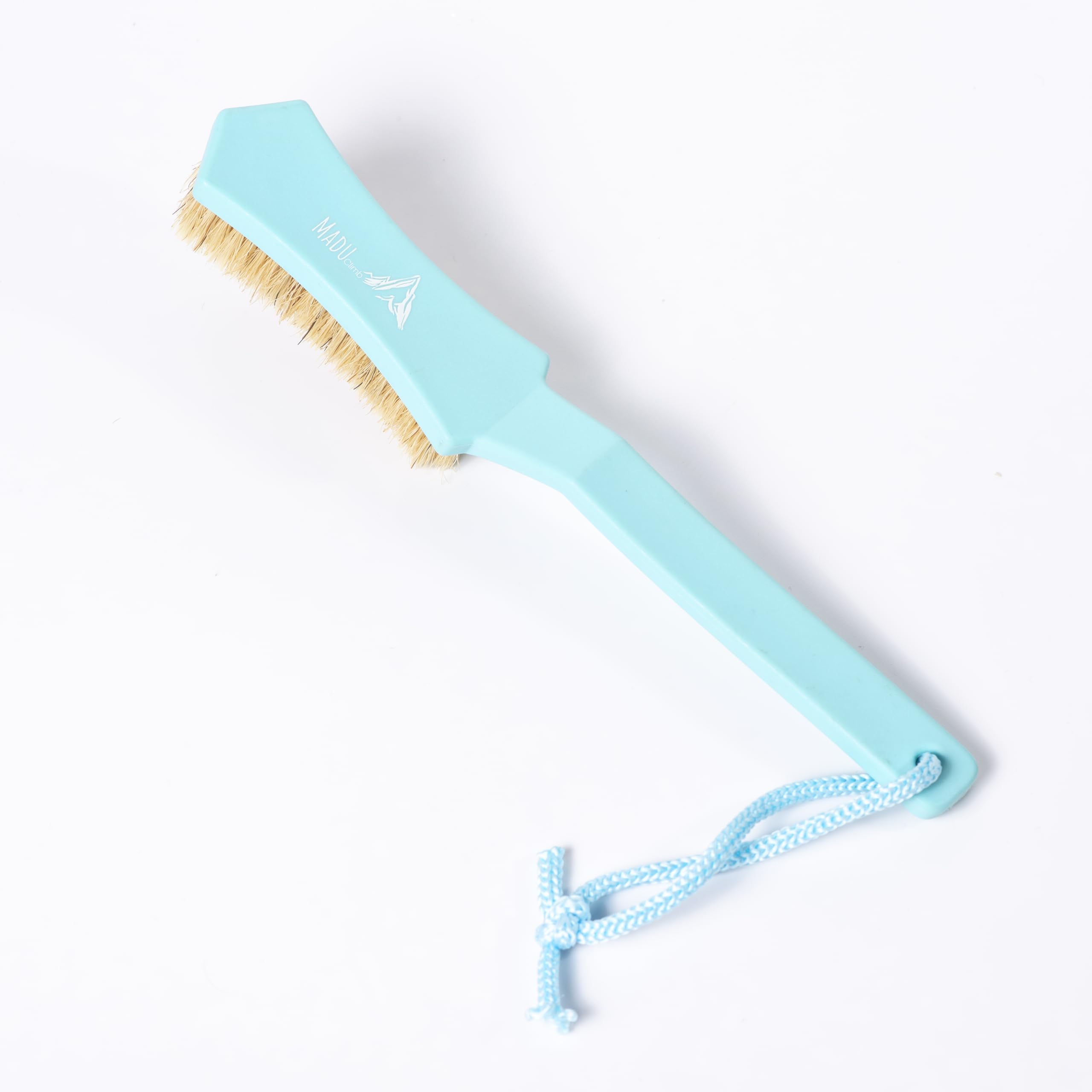 Madu Climb - Premium Boars Hair Rock Climbing Brush (Blue)