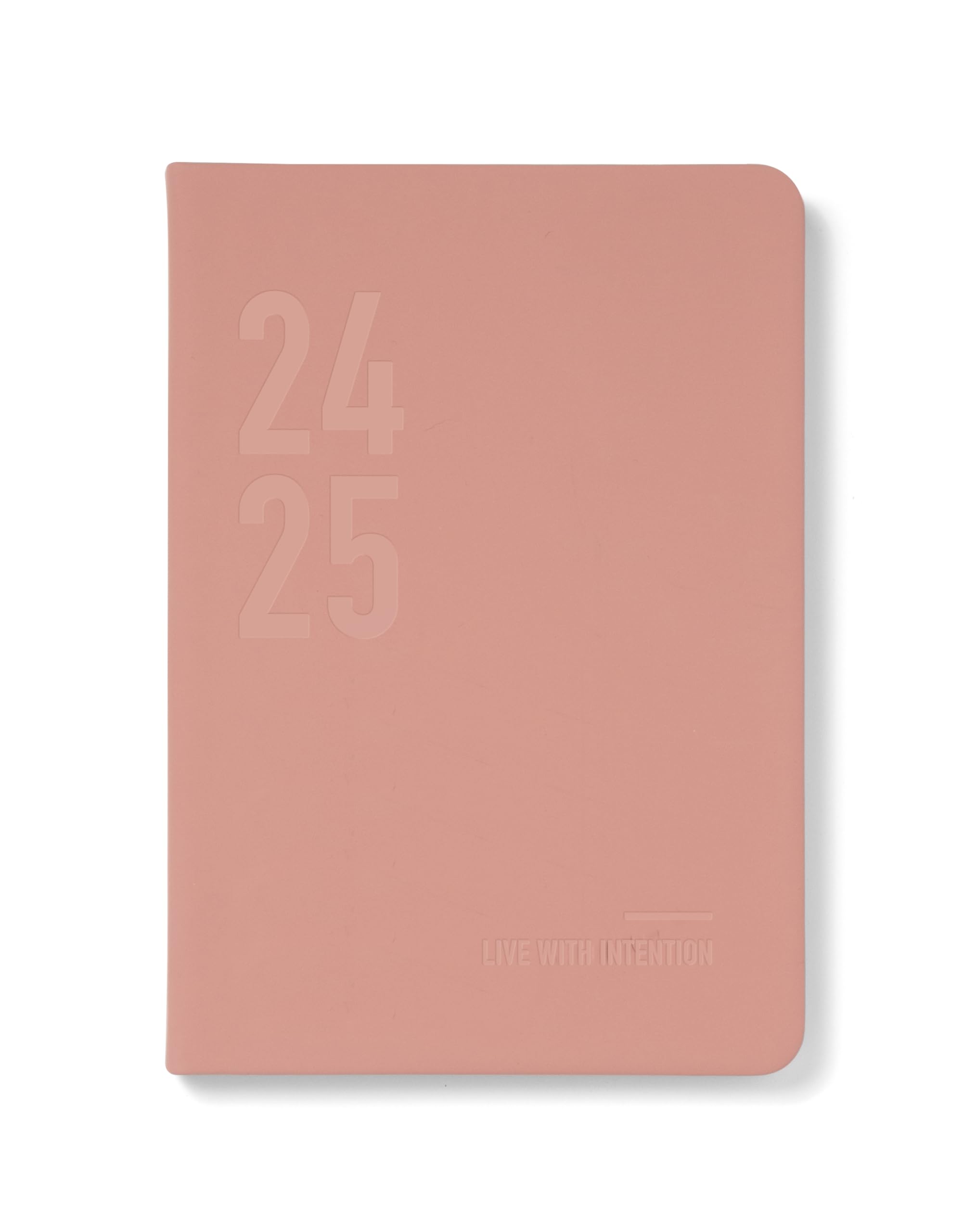 Letts of London Conscious A5 Academic 2024/2025 week to view diary - clay