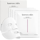 Koreana Skin K-Beauty PDRN DNA Complex Hydrogel Sheet Mask – Korean Regenerative Salmon DNA & Multi-Weight Hyaluronic Acid for Anti-Aging, Firming, Brightening, Deep Hydration – Box of 4