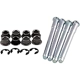 LEDAUT Door Hinge Roller Pin Door Hinge Pin and Bushing Repair Kits (4 pins 2 Door) for 1994-2004 Chevy S10 & GMC S15