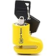 Urban 564A Most Compact Motorcycle Disc Lock, ø5mm, Lightweight, and Portable, More Visible, More Deterrent, Steel, Universal Anti Theft Wheel Brake Lock for Motorbike Scooter Electric Bike Bicycle