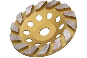 YKLP 6" 150mm Diamond Grinding Cup Wheel Concrete Turbo Diamond Grinding Disc with 7/8" Hole for Angle Grinder