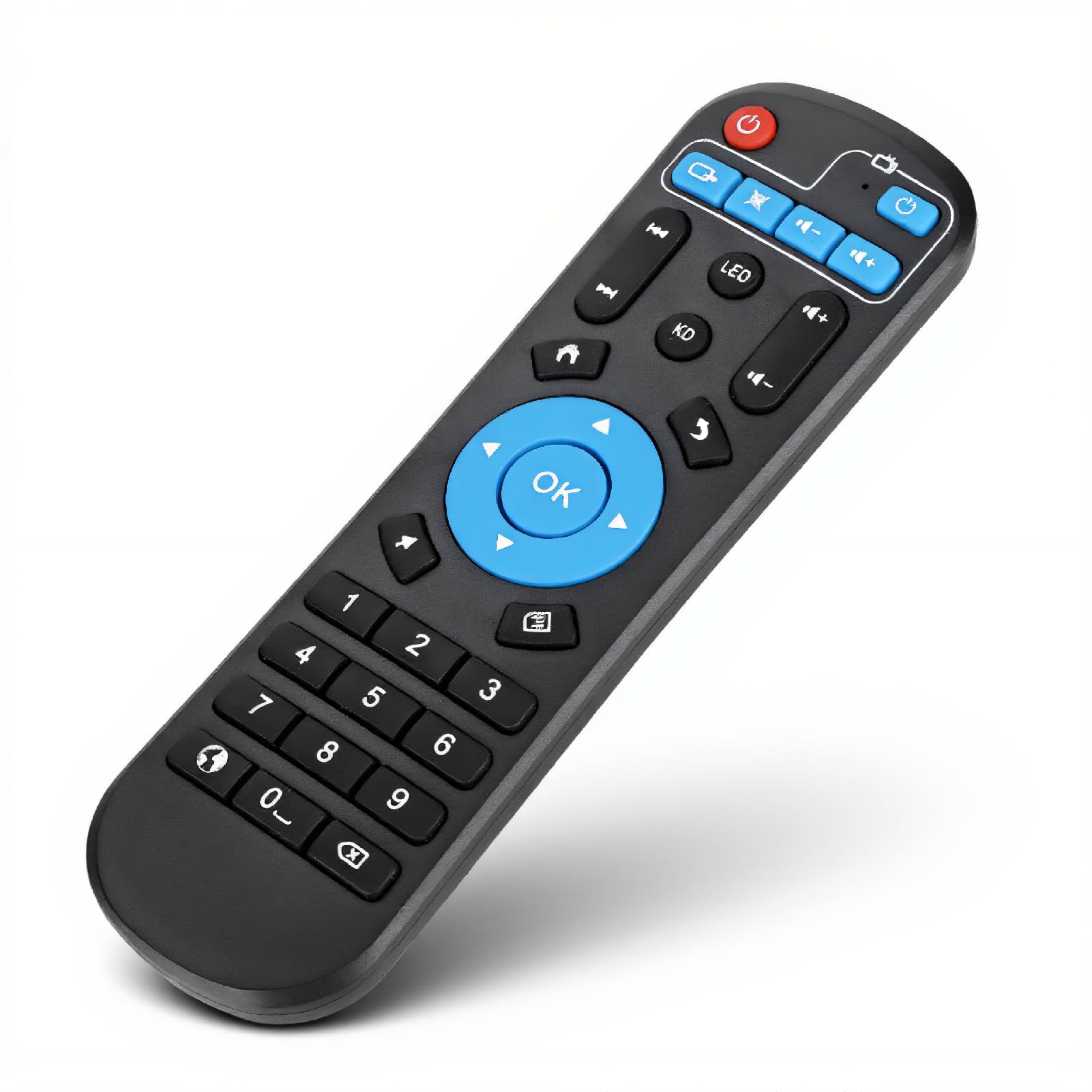 TV Box Remote Control, Replacement Remote Control for TV Box TSB TV Box with Long Control Distance and Quick Response, Applicable for T95Z Plus T95U Pro T95V Pro Q Plus QBOX