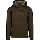 Drake Waterfowl Youths' Unisex LST Silencer Hunting Warm Anti-Pilling Hoodie w/Soft Combed Fleece Interior & Kangaroo Pouch