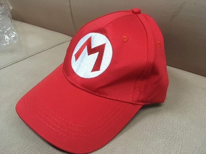 Amazon Super Mario スーパーマリオ 任天堂キャップ ゲームキャップ Pacman 帽子 レトロ ゲーム 8ビット 8bit 新品 マリオc おもちゃ おもちゃ