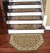 Dean Premium Carpet Stair Treads - Classic Keshan Sage 31