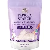 52USA Tapioca Starch, 14oz (Pack of 1), Tapioca Flour (397g) | Gluten Free, Kosher, Vegan, No Preservatives, All Natural, Thickener for Soups, Gravies, Baking and Cooking